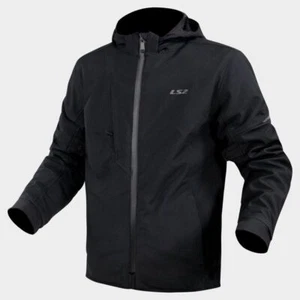 GIACCA GIUBBOTTO INVERNALE LS2 BOLTON MAN UOMO NERO impermeabile - Picture 1 of 2