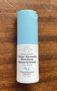 Drunk Elephant F-BALM Electolyte Waterfacial NIGHT Water Face/Facial MASK 15ml - Picture 1 of 2