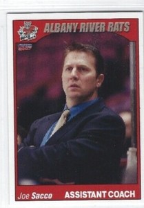 2006-07 Albany River Rats (AHL) Joe Sacco