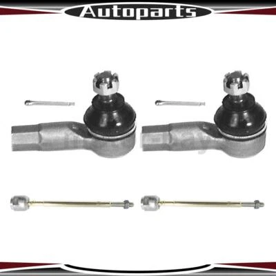 Extremo de varilla de amarre interior exterior 4 piezas para 1989 1990 1991 1993 1994 1992 Geo Metro Foto 1 de 3