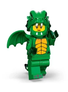 LEGO 71034 Series 23 Green Dragon Costume Minifigure Brand New Sealed - Picture 1 of 2