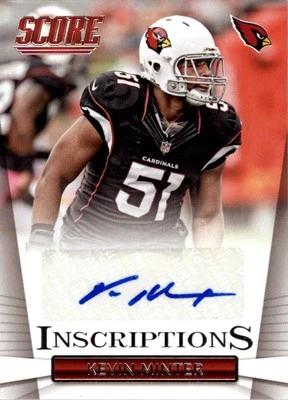2014 Score Inscriptions #IKMI Kevin Minter Auto - FB - Image 1 of 2
