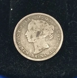 1864 New Brunswick 10 Cents #4845 - Picture 1 of 2