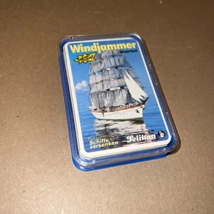 PELIKAN QUARTETT WINDJAMMER SEGELSCHIFFE SAMMLERSTÜCK SAMMLERSTÜCK ALT SEHR ALT - Bild 1 von 3