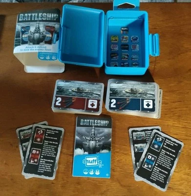 Battleship Shuffle Card Game For 2 Players  - Image 1 of 4