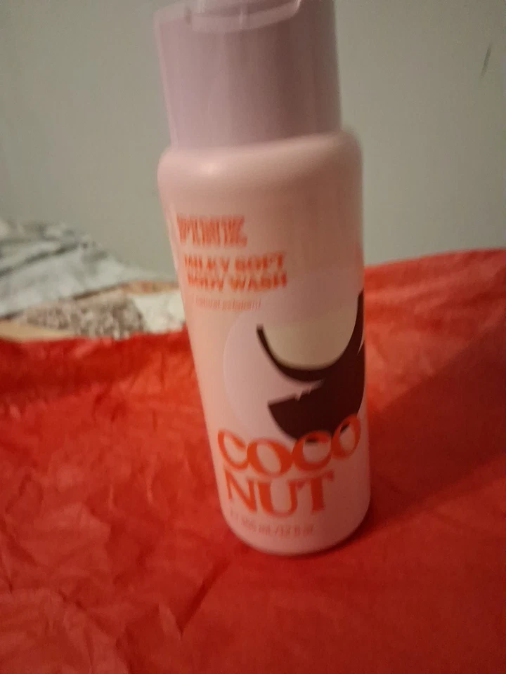 VICTORIA'S SECRET ROSA COCO LECHOSO SUAVE LAVADO CORPORAL EXFOLIANTE 12 OZ NUEVO Foto 1 de 3