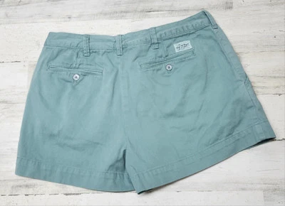 Pantalones Cortos Ralph Lauren Mujer Medianos Verde Ombligo Sastres Foto 1 de 4