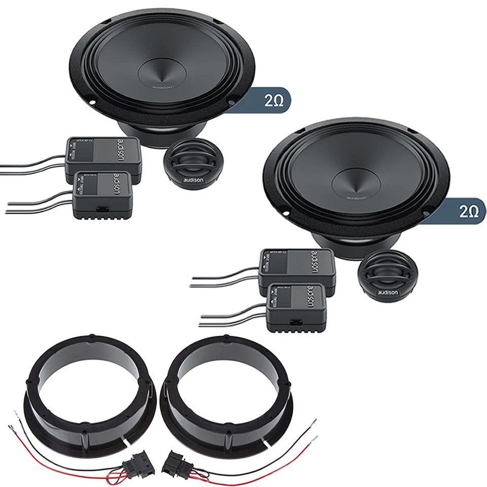 KIT ALTOPARLANTI anteriori/posteriori VW GOLF 4 AUDISON AK 6.5 C2 - Immagine 1 di 1