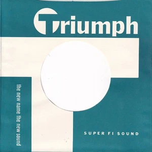 Triumph BigBoppa Reproduction Company Record Sleeves (5 Pack) - Imagen 1 de 2