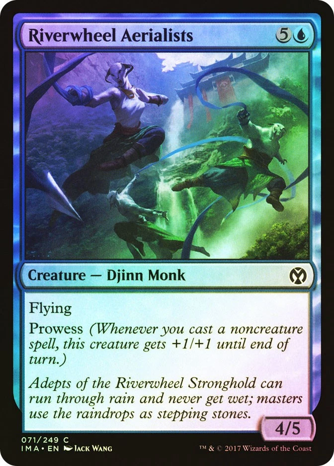 MTG FOIL Riverwheel Aerialists  - Iconic Masters #071 - Image 1 of 1