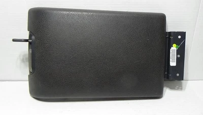 2009-2014 Ford F-150 Center Console Lid Armrest With KEY Leather Black Charcoal - Image 1 of 4