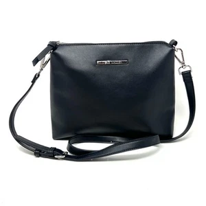 Steve Madden Woman Hobo Black Over the Shoulder Black Purse - Picture 1 of 8