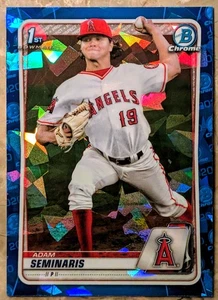 2020 Bowman Chrome Draft Sapphire Edition Adam Seminaris #BD-163 (RC) - Picture 1 of 2