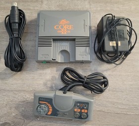 PC Engine Core Grafx II, AC Adapter, AV Cable, Controller (Japan Import)*TESTED*