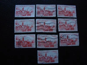 MAROC - timbre yvert et tellier n° 262A x10 obl (A29) stamp morocco (E) - Picture 1 of 1