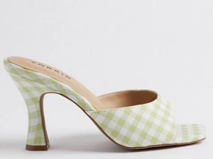 High Heel Mules Extra Wide Size 13 - Picture 1 of 4