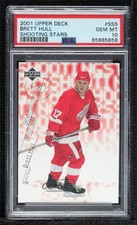 2001-02 Upper Deck Shooting Stars Brett Hull #SS5 PSA 10 GEM MT HOF