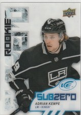 2017-18 Upper Deck Ice Sub Zero Adrian Kempe Rookie