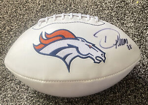 Demaryius Thomas Autographed Full Size Denver Broncos Logo Football JSA COA
