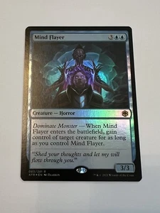 Mind Flayer 063/281 Foil Adventures in the Forgotten Realms quasi nuovo blu raro MTG - Foto 1 di 2