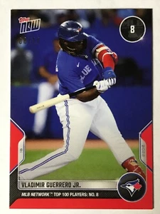 2022 MLB TOPPS NOW® MLB Network's Top 100 VLADIMIR GUERRERO #T-8 NUMERADO 08/10 - Imagen 1 de 2
