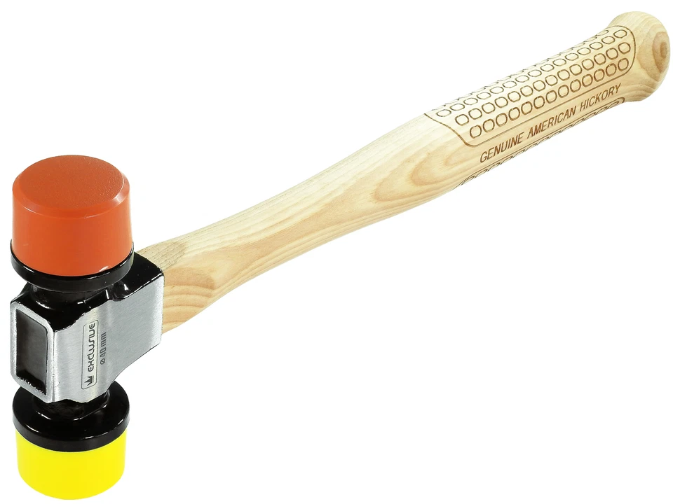 RICHMANN Profi Gummi Ausbeulhammer Ø 40 mm Kunststoff Schonhammer Kunststoff Hartgummi