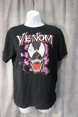 Camiseta Marvel Venom Juvenil Niño Negra Estampado Gráfico Talla XXL Foto 1 de 3