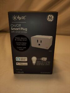 C by GE On/Off Smart Plug with Voice Control Google Assistant - White New In Box