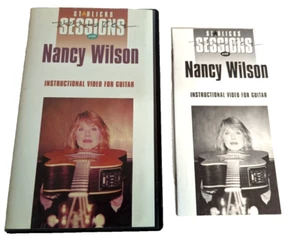 Nancy Wilson Heart Starlicks Sessions Guitar Lessons VHS W Booklet Barracuda + - Picture 1 of 9