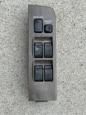 91 - 97 TOYOTA LAND CRUISER FJ80 FZJ80 FRONT LEFT MASTER POWER WINDOW SWITCH OEM - Image 1 of 2