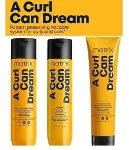 Matrix A Curl Can Dream Shampoo, Conditioner & Rich Mask Trio Sets / New 2024 - Picture 1 of 13