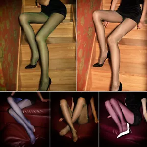 Tights Bling Stockings Long Stockings Pantyhose Underwear Transparent High Waist - Picture 1 of 30