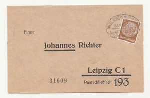 Brief Bahnpost Stempel Magdeburg-Zerbst-Leipzig Zug408 1936 - Bild 1 von 2