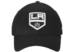 NHL Los Angeles Kings Core Structured Adjustable Hat Cap Fanatics Black - Picture 1 of 5