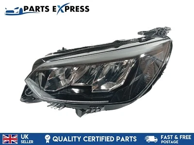 PEUGEOT 208 & 2008 MK2 2019-2023 PASSENGER LEFT LH HEADLIGHT LED 9833036280 - Image 1 of 4