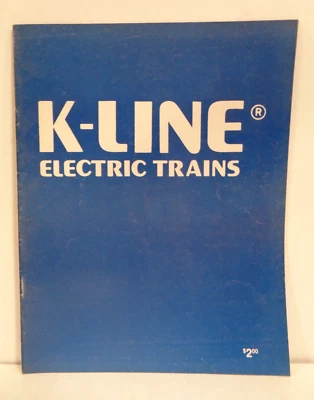 Vintage K-Line Electric Trains 1986 Catalog - Image 1 of 4