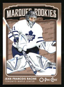 Jean-Francois Racine 2006 O-Pee-Chee #583 Hockey Card