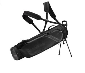 NEW TaylorMade TM20 Quiver Stand Bag Black Lightweight 