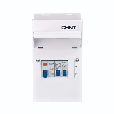 CHINT NX3-5RA-G GARAGE WORKSHOP CONSUMER UNIT FUSE BOX 30MA RCD 6, 16 AMP MCB