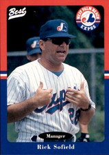 1996 West Palm Beach Expos Best #2 Rick Sofield Morristown New Jersey NJ Card