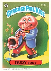 Garbage Pail Kids Rudy Toot 1986 - Picture 1 of 2