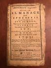 RARE Hutchins Improved Almanack & Ephemeris for Year 1795, NEW YORK, Americana