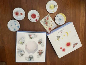 illy art collection 2012 Kiki Smith 6 Espresso Cups And 5 Saucers - Picture 1 of 2