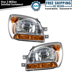 Headlight Set Left & Right For 2005-2008 Kia Sportage KI2502115 KI2503115 - Picture 1 of 9