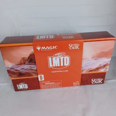 NERF LMTD Lightning Lair Magic: The Gathering Secret Lair Blaster 6X Darts NEW - Image 1 of 4