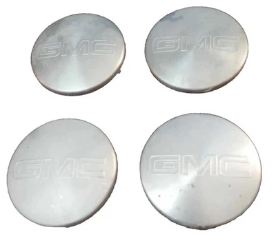 GMC Sierra 1500 Yukon 2007 2015 tapacubos central de rueda de fábrica OEM 9595383 juego de 4 Foto 1 de 2