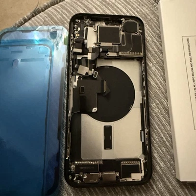 Genuine iPhone 15 Pro Max Housing Original Genuine Natural Titanium Rear Parts - Image 1 of 3