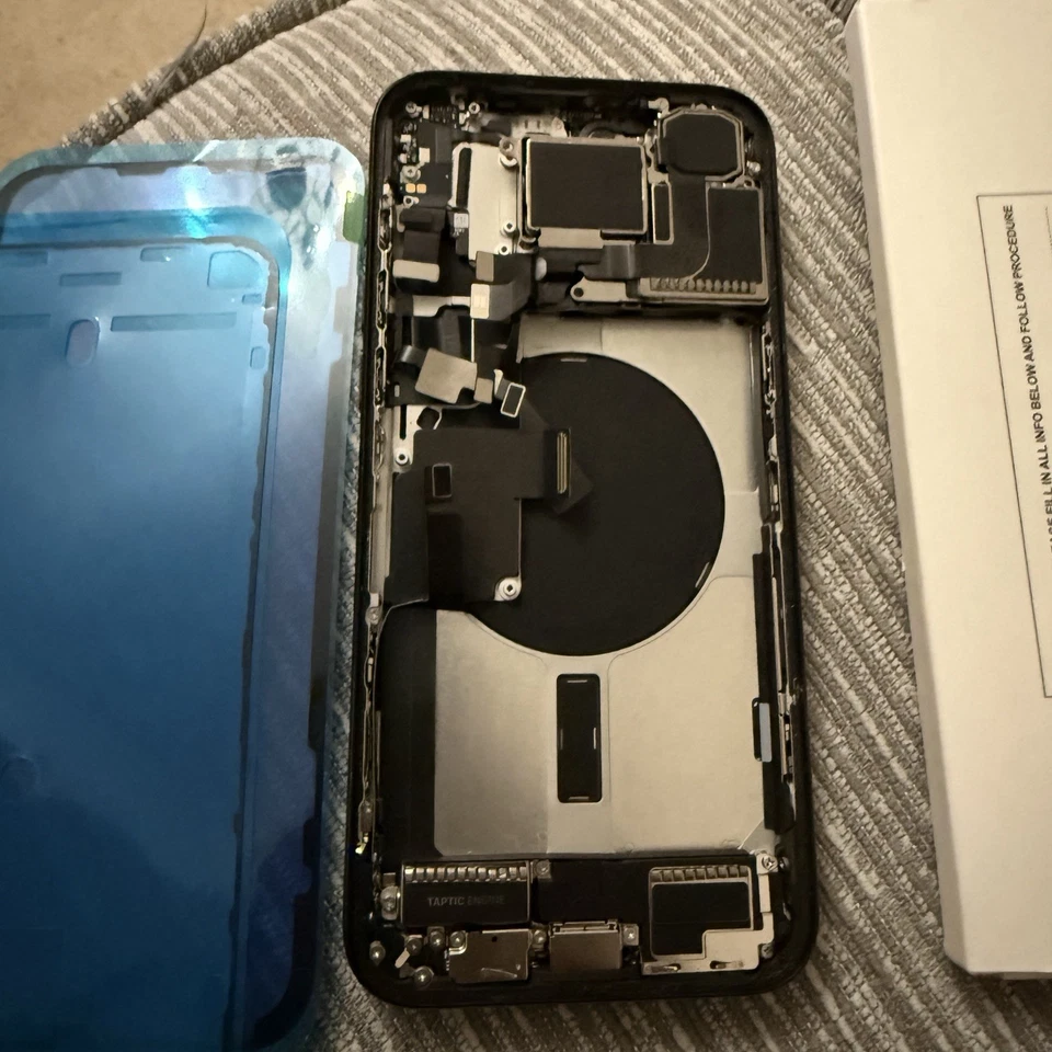 Genuine iPhone 15 Pro Max Housing Original Genuine Natural Titanium Rear Parts - Image 1 of 3