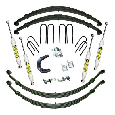 For Chevy V1500 Suburban 89-91 8" x 8" Master Front & Rear Suspension Lift Kit Foto 1 de 2