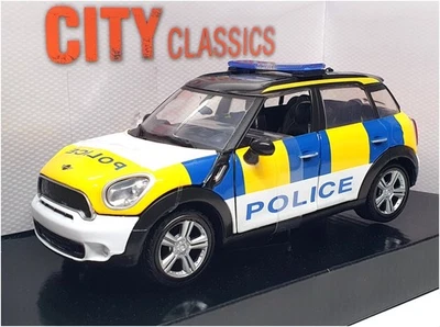 Motormax 1/24 Scale Diecast 79751 - Mini Cooper S Countryman - Police - Image 1 of 4